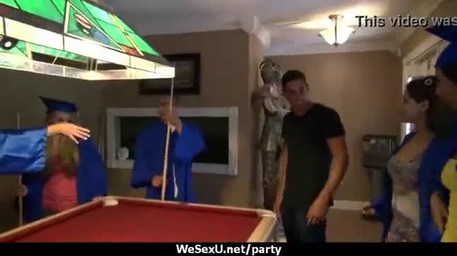 Perfect teens throw funny crazy sex party 17