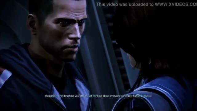 Mass effect - ashley william and shepard romance - compilation