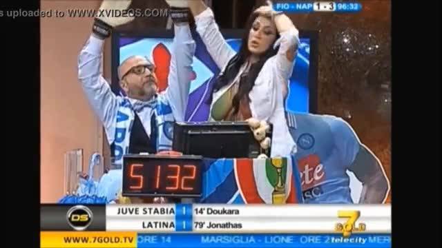 Marika fruscio nuda in diretta tv - diretta stadio