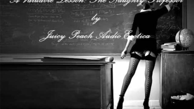 A valuable lesson: the slutty professor