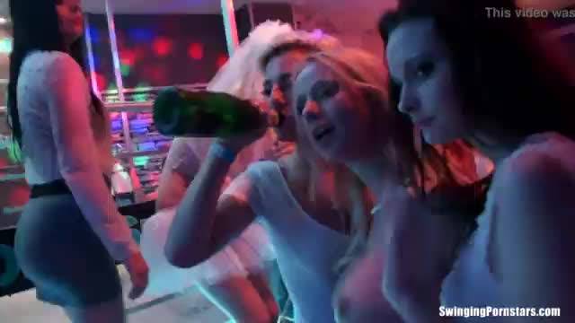 Bitches get wild at a sex party