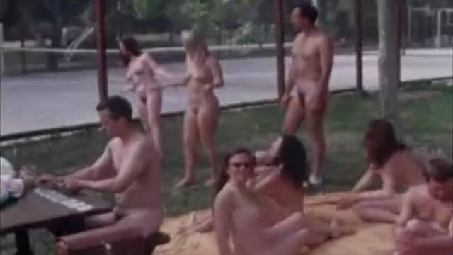 Naked people at the picnic